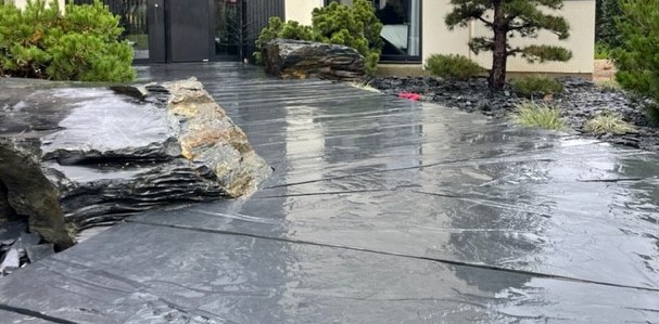 Plaques de schiste, enrochemets, paillette P10 (4)